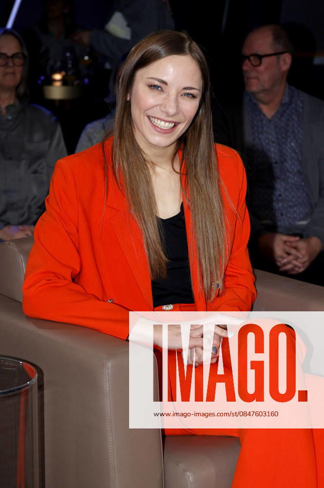 Carolin von der Groeben bei der Aufzeichnung der NDR Talk Show im NDR Fernsehstudio Lokstedt. Hamburg