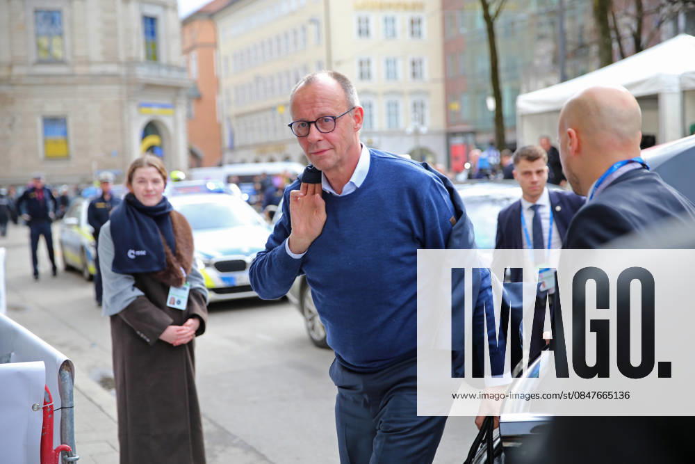 Bundeskanzler Friedrich Merz bei der Ankunft zur Münchner Sicherheitskonferenz am 13. Februar 2026. Bundeskanzler Friedrich Merz bei der Ankunft zur Münchner Sicherheitskonferenz am 13. Februar 2026. München Bayern Deutschland