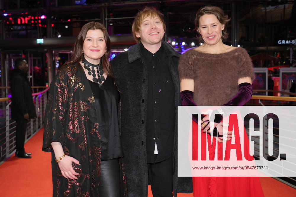 76. Berlinale, Yön Lapsi Premiere February 14, 2026, Berlin, Germany: Hanna Bergholm, Rupert Grint and Seidi Haarla attend the photocall of Yo¶n Lapsi (Nightborn) during the 76th Berlinale International Film Festival at Berlinalepalast in Berlin, Germany, on 15 February 2026. Photo: Berlin Germany - ZUMAm179 20260214_zep_m179_038