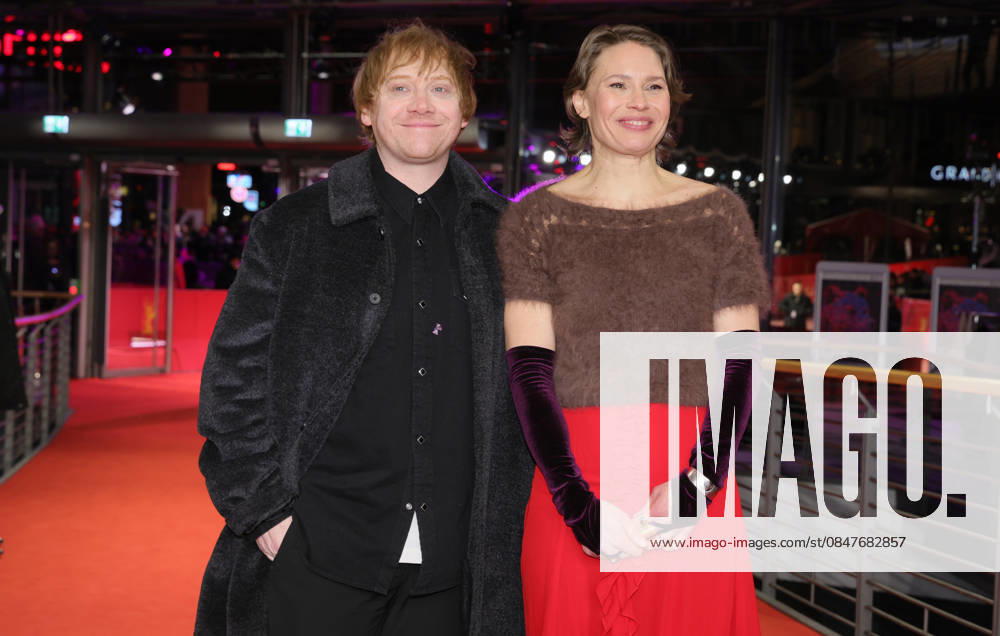 76. Berlinale, Yön Lapsi Premiere February 14, 2026, Berlin, Germany: Rupert Grint and Seidi Haarla attend the photocall of Yo¶n Lapsi (Nightborn) during the 76th Berlinale International Film Festival at Berlinalepalast in Berlin, Germany, on 15 February 2026. Photo: Berlin Germany - ZUMAm179 20260214_zep_m179_043