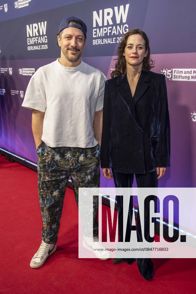 Fahri Yardım und Anja Knauer zu Gast auf dem NRW Empfang auf der 76.Berlinale 2026 in der Vertretung des Landes Nordrhein-Westfalen beim Bund,am Sonntag 15.02.2026 in Berlin Berlin Deutschland