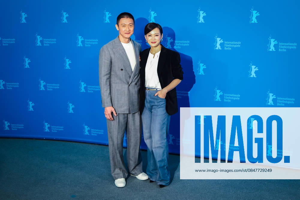 Photocall for We are all strangers , Grand Hyatt Berlin, Berlin, Germany Andi Lim and Yeo Yann Yann poses at the Photocall for We are all strangers during Berlinale (Berlin Film Festival) at Grand Hyatt Berlin, Berlin, , Germany on 16 February 2026., Credit:Julie Edwards Avalon