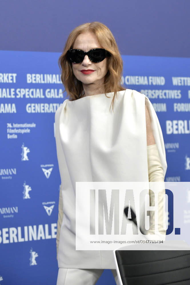 Isabelle Huppert bei der Pressekonferenz zum Kinofilm Die Blutgräfin The Blood Countess auf der Berlinale 2026 76. Internationale Filmfestspiele Berlin im Hotel Grand Hyatt. Berlin