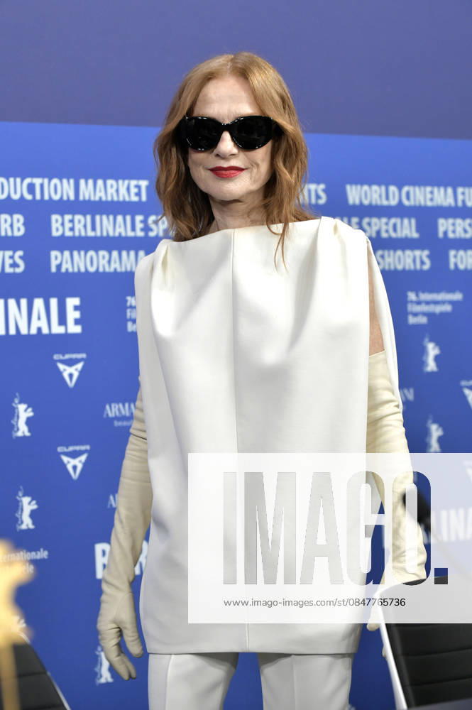 Isabelle Huppert bei der Pressekonferenz zum Kinofilm Die Blutgräfin The Blood Countess auf der Berlinale 2026 76. Internationale Filmfestspiele Berlin im Hotel Grand Hyatt. Berlin