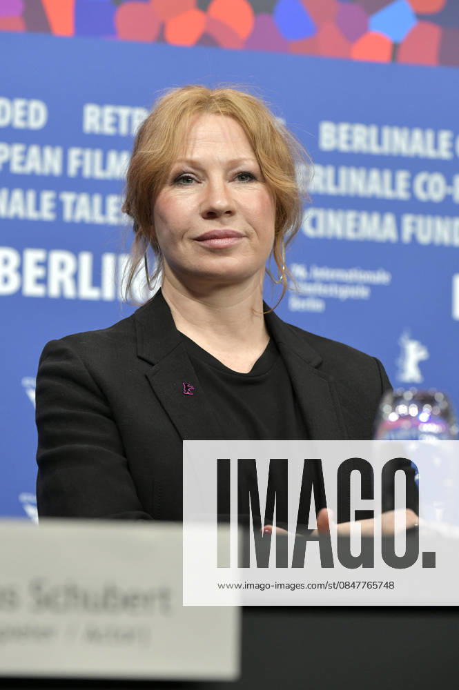 Birgit Minichmayr bei der Pressekonferenz zum Kinofilm Die Blutgräfin The Blood Countess auf der Berlinale 2026 76. Internationale Filmfestspiele Berlin im Hotel Grand Hyatt. Berlin