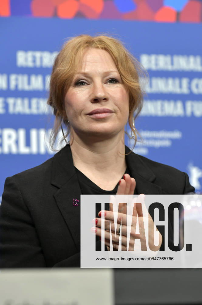 Birgit Minichmayr bei der Pressekonferenz zum Kinofilm Die Blutgräfin The Blood Countess auf der Berlinale 2026 76. Internationale Filmfestspiele Berlin im Hotel Grand Hyatt. Berlin