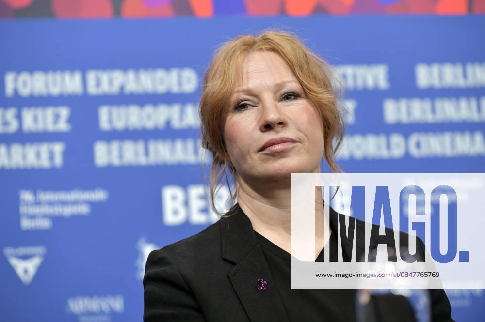 Birgit Minichmayr bei der Pressekonferenz zum Kinofilm Die Blutgräfin The Blood Countess auf der Berlinale 2026 76. Internationale Filmfestspiele Berlin im Hotel Grand Hyatt. Berlin