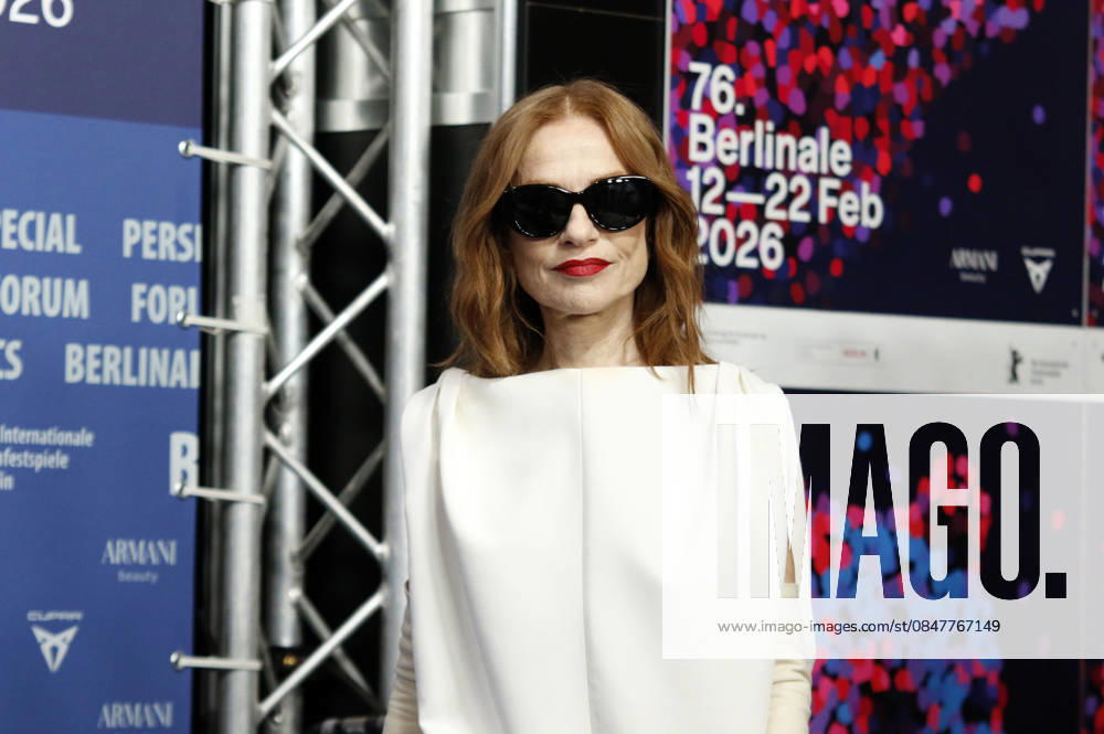 Isabelle Huppert bei der Pressekonferenz zum Kinofilm Die Blutgräfin The Blood Countess auf der Berlinale 2026 76. Internationale Filmfestspiele Berlin im Hotel Grand Hyatt. Berlin