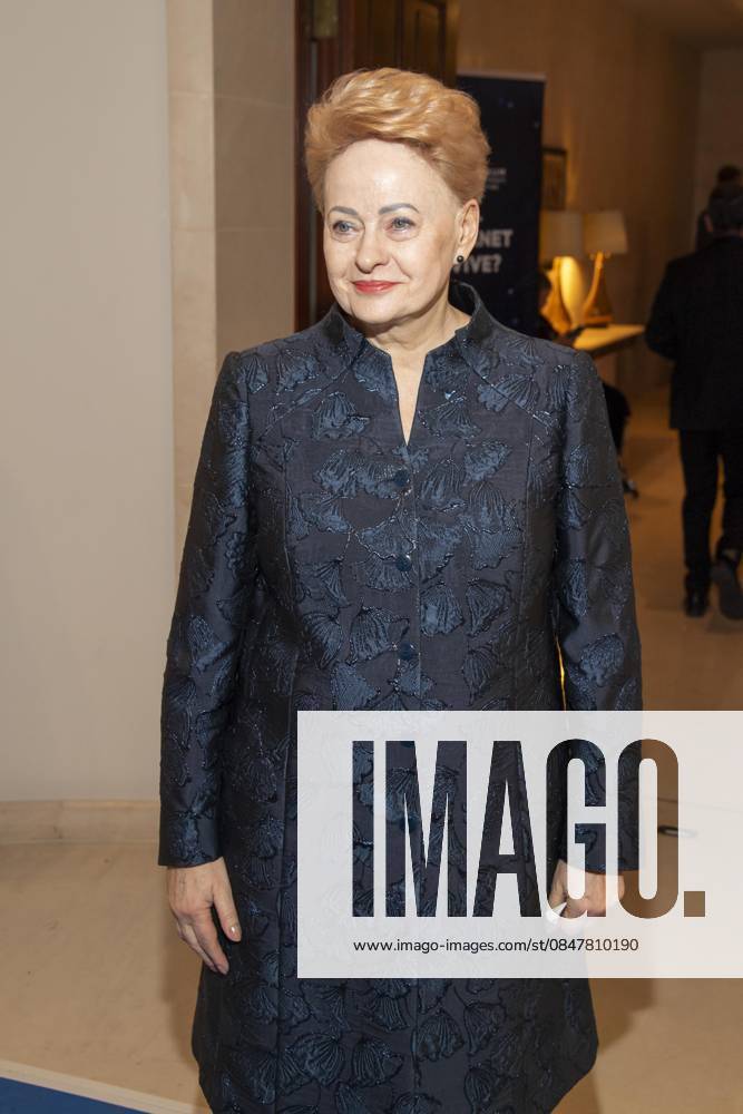 Dalia Grybauskaite litauische Politikerin zu Gast bei der Cinema For Peace Gala 2026 im Hotel Adlon Kempinski am 16.02.2026 in Berlin Berlin Deutschland