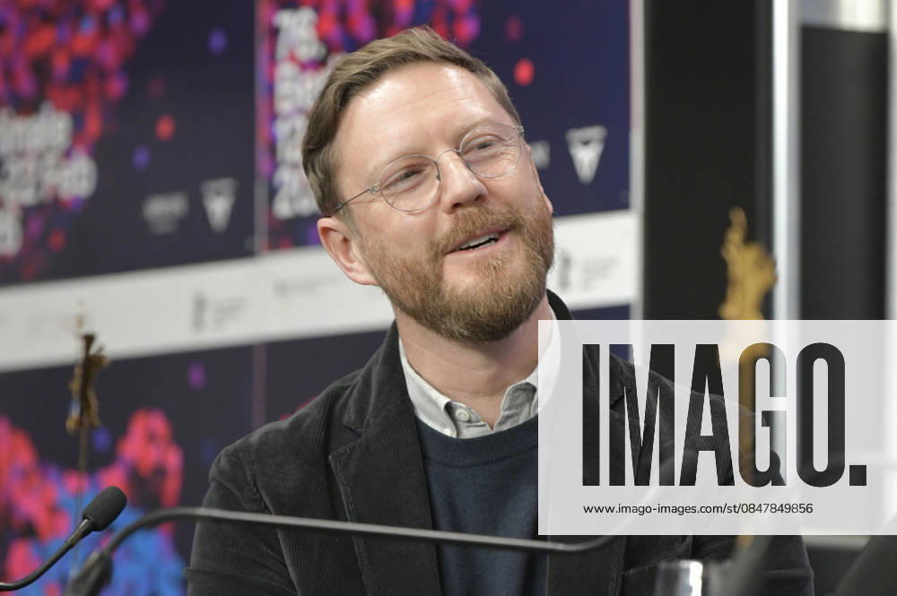 Tristan Goligher bei der Pressekonferenz zum Kinofilm Queen at Sea auf der Berlinale 2026 76. Internationale Filmfestspiele Berlin im Hotel Grand Hyatt. Berlin