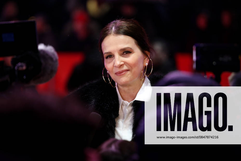 French actress JULIETTE BINOCHE attends the red carpet for Queen at Sea presented in competition at the 76th Berlin International Film Festival (Berlinale), Europe s first major film festival of the year, in Berlin. The festival runs from February 12 to 22, 2026. Berlin Germany - ZUMAf146 20260217_zip_f146_030