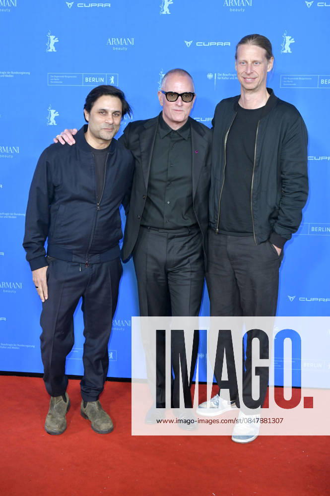 Maximilian Leo, Padraic McKinley und Jonas Katzenstein bei der Premiere des Kinofilms The Weight The Weight - Goldrausch auf der Berlinale 2026 76. Internationale Filmfestspiele Berlin im Zoo Palast. Berlin