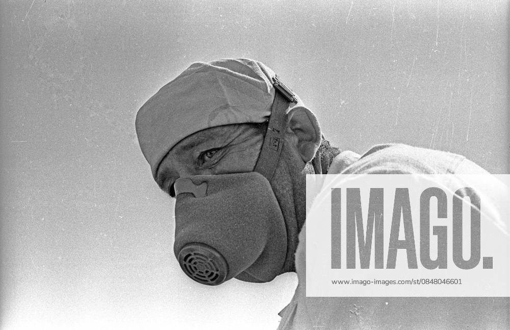 May 24 - 30, 1986. Captain Alexander Razgon - Chief of stuff of decomination team in the zone of Chernobyl NPP.