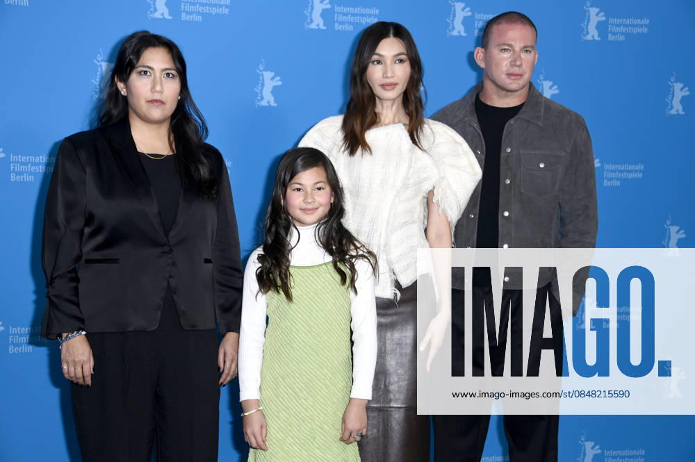 Beth de Araujo, Mason Reeves, Gemma Chan und Channing Tatum beim Photocall zum Kinofilm Josephine auf der Berlinale 2026 76. Internationale Filmfestspiele Berlin im Hotel Grand Hyatt. Berlin
