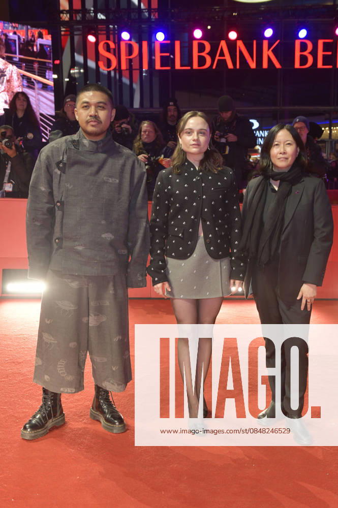Khozy Rizal, Lena Urzendowsky und Kim Yutani bei der Closing Ceremony mit Preisverleihung auf der Berlinale 2026 76. Internationale Filmfestspiele Berlin im Berlinale Palast. Berlin