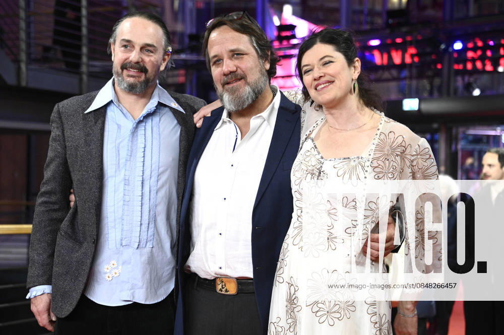 Banker White, Andy Mitchell und Anna Fitch bei der Closing Ceremony mit Preisverleihung auf der Berlinale 2026 76. Internationale Filmfestspiele Berlin im Berlinale Palast. Berlin
