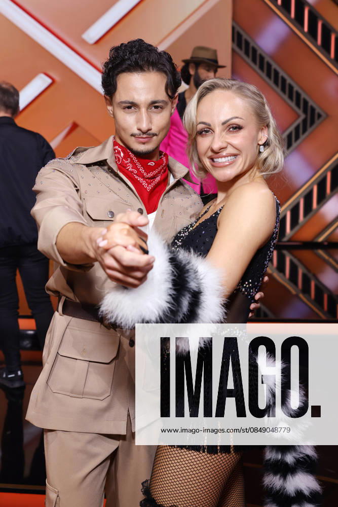 Sänger Milano (Milane Baybah) und Profitänzerin Marta Arndt bei der Kennenlern-Show der 19. Staffel der RTL-Tanzshow Lets Dance im Coloneum. Köln, 27.02.2026 NRW Deutschland