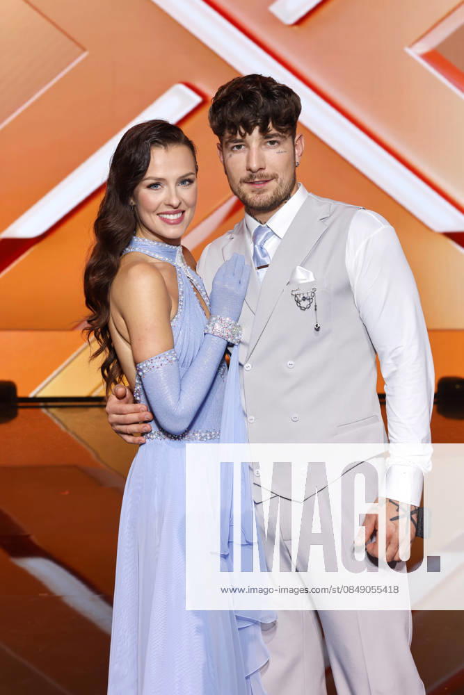 Content Creator Willi Banner und Tänzerin Patricija Ionel bei der Kennenlern-Show der 19. Staffel der RTL-Tanzshow Lets Dance im Coloneum. Köln, 27.02.2026 NRW Deutschland