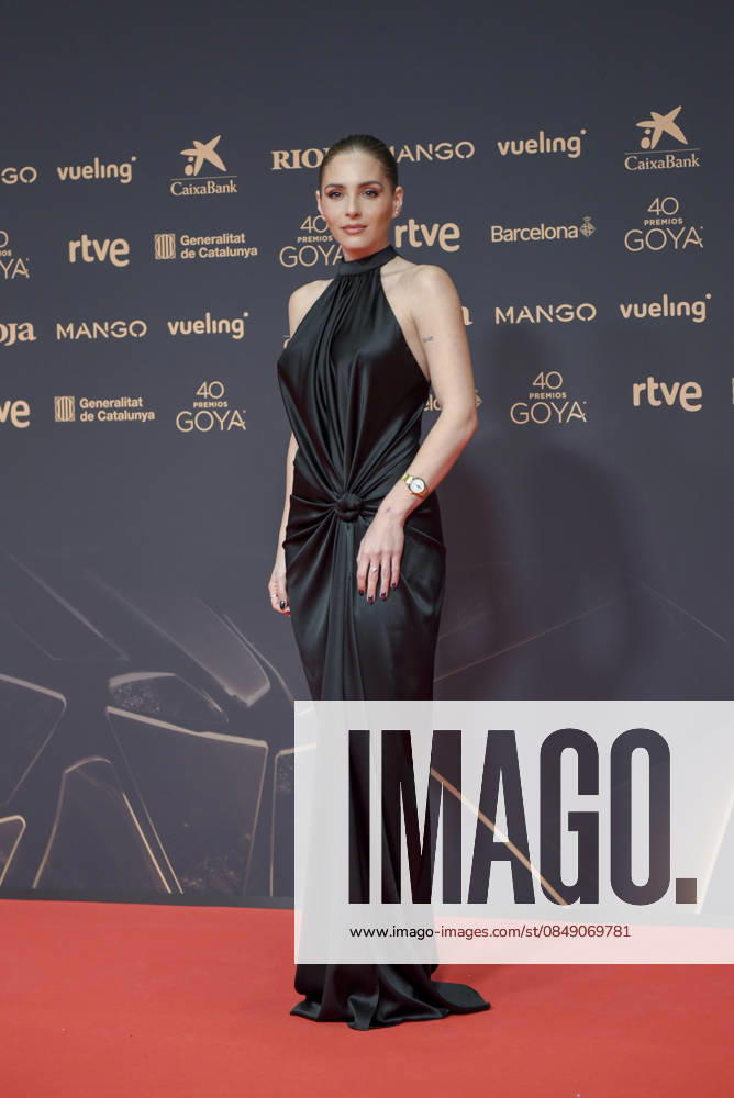 Red carpet of the Goya Awards 2026 Actress Andrea Duro poses on the red carpet of the 40th edition of the Goya Awards, at the Auditori del Centre de Convencions Internacionals, on February 28, 2026, in Barcelona, Cataluna Spain The awards are given annually by the Academy of Motion Picture Arts and Sciences of Spain AACCE with the aim of rewarding the best professionals in each of the various technical and creative specialties of Spanish cinema 28 FEBRUARY 2026 Barcelona, Cataluna Barcelona, Cataluna Espana