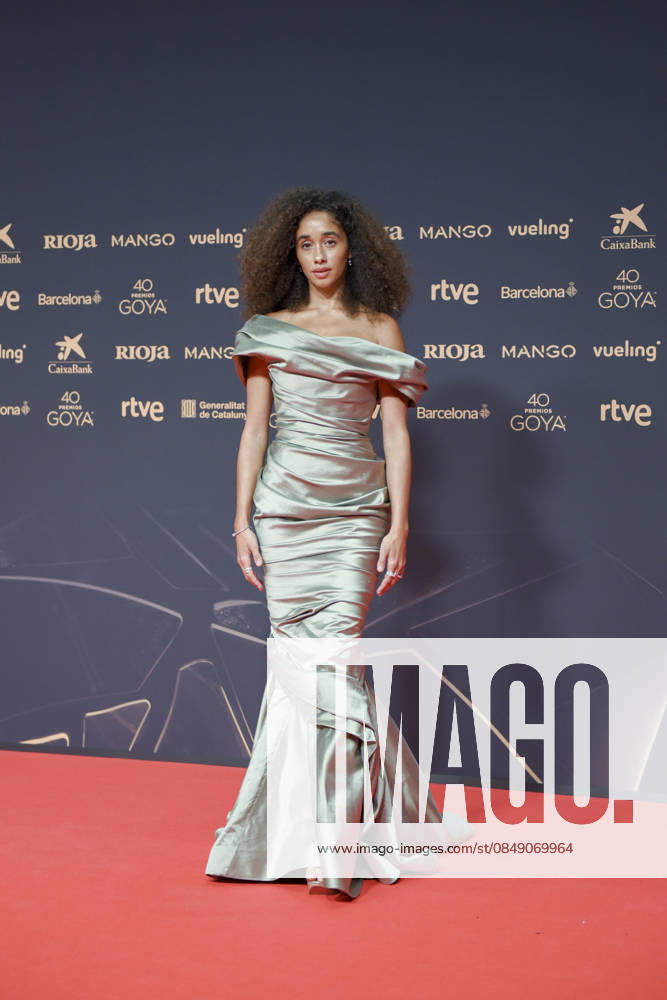 Red carpet of the Goya Awards 2026 Actress and singer Eva Ruiz poses on the red carpet of the 40th edition of the Goya Awards, at the Auditori del Centre de Convencions Internacionals, on February 28, 2026, in Barcelona, Cataluna Spain The awards are given annually by the Academy of Motion Picture Arts and Sciences of Spain AACCE with the aim of rewarding the best professionals in each of the various technical and creative specialties of Spanish cinema 28 FEBRUARY 2026 RED CARPET BARCELONA GOYA AWARDS CINEMA AWARDS Barcelona Catalunya Barcelona Catalunya Catalunya Spain