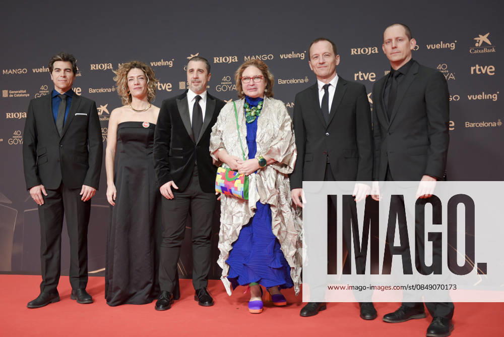 Red carpet of the Goya Awards 2026 The crew of the animated film Bella poses on the red carpet of the 40th edition of the Goya Awards, at the Auditori del Centre de Convencions Internacionals, on February 28, 2026, in Barcelona, Cataluna Spain The awards are given annually by the Academy of Motion Picture Arts and Sciences of Spain AACCE with the aim of rewarding the best professionals in each of the various technical and creative specialties of Spanish cinema 28 FEBRUARY 2026 Barcelona, Cataluna Barcelona, Cataluna Espana