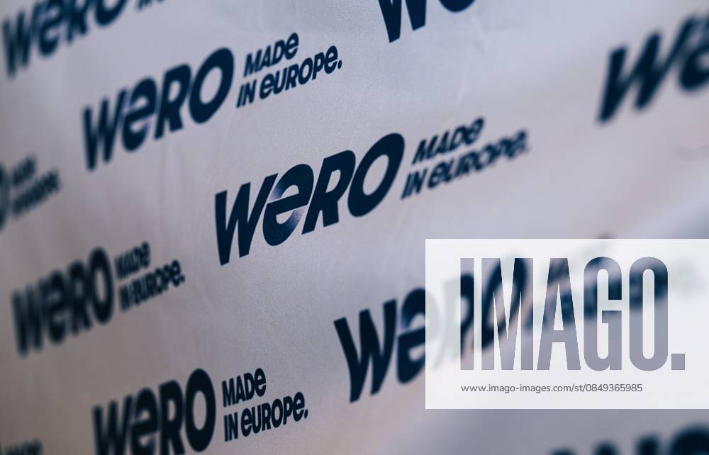 ATTENTION EDITORS - COVERAGE REQUESTED TO BELGA BY OMNICOM - - Wero logo pictured during a press conference organised by Wero to mark the launch of its e-commerce feature in Belgium, Brussels, Tuesday 03 March 2026. EMILExWINDAL 166311407
