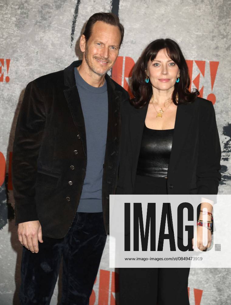 Actor PATRICK WILSON and DAGMARA DOMINCZYK seen at the arrivals for the New York premiere of The Bride held at The Rose Theater at Jazz at Lincoln Center. New York USA - ZUMAk03_ 20260303_zaf_k03_064