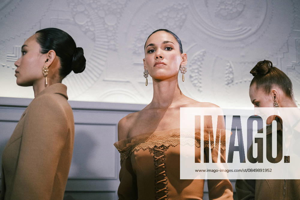 Natalie Kuckenburg Paris Fashion Week PAP AW26 Georges Hobeika Paris Fashion Week Backstage at the Georges Hobeika show 453855 2026 03 07