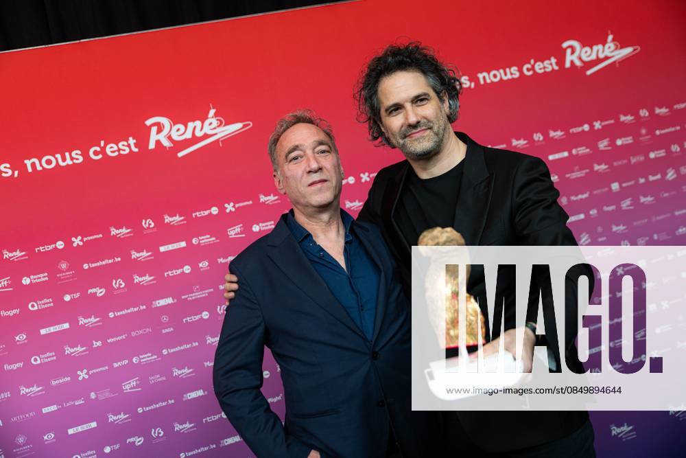 Alon Knoll and Gregory Zalcman pose for the photographer at the 15th edition of the Rene du Cinema film awards ceremony, Saturday 07 March 2026, in Brussels. The awards are rewarded to movies of Belgian French-speaking producers. EMILExWINDAL 166823490