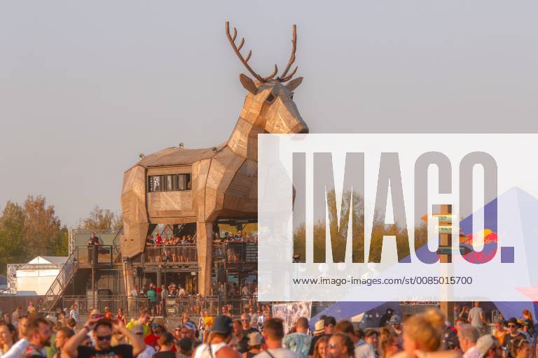 Das Highfield 2018 hat begonnen und lockt 35000 Besucher an den Störmthaler See bei Leipzig.