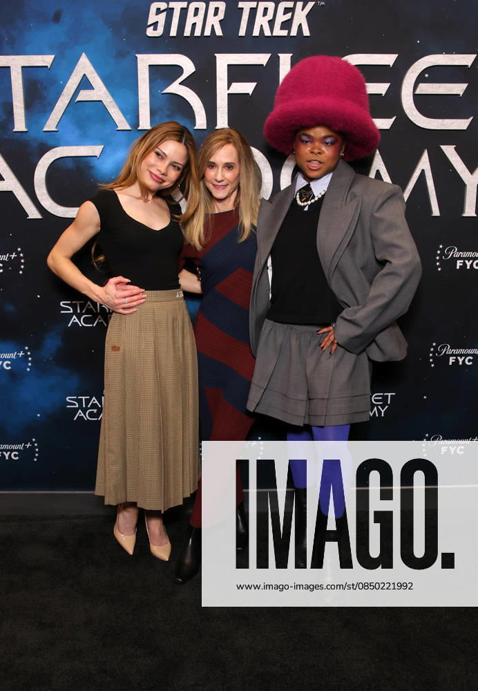 Los Angeles Premiere Of Paramount+ s Star Trek: Starfleet Academy 10 March 2026 . Los Angeles, California -Bella Shepard, Holly Hunter, Kerrice Brooks At The Los Angeles Premiere Of Paramount+ s Star Trek: Starfleet Academy held at Linwood Dunn Theater in Los Angeles., Credit:Sadou Faye Avalon United States, CA, Los Angeles, Linwood Dunn Theater