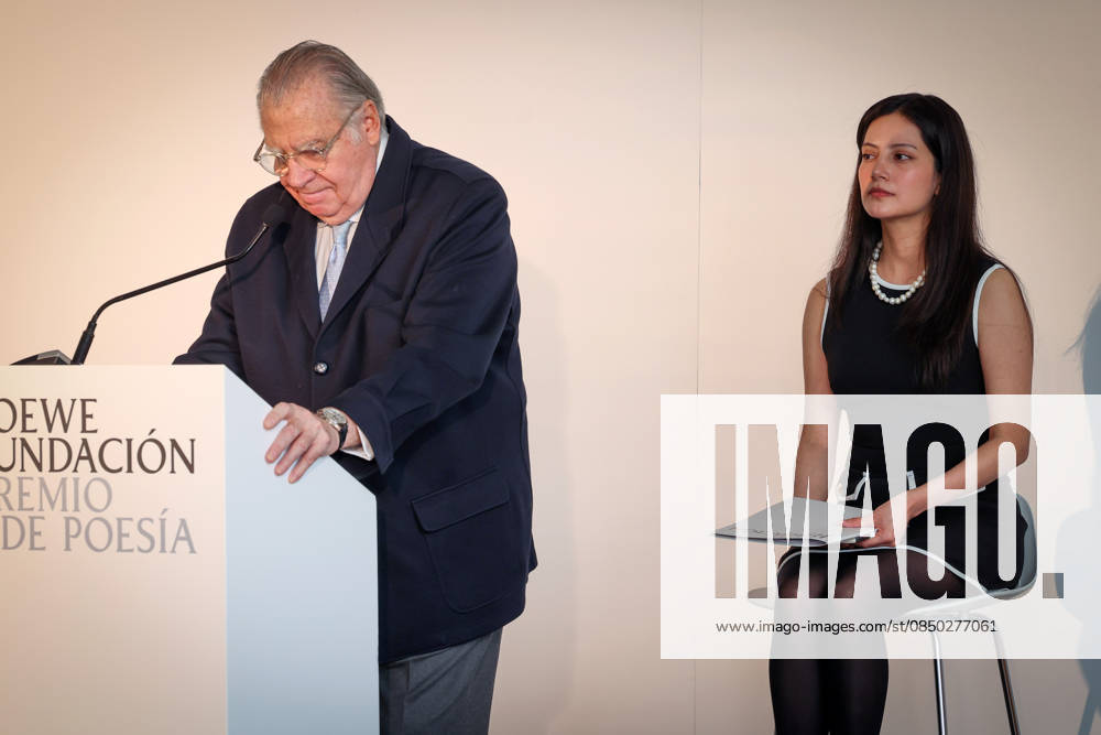Hugo Mujica and Leonor Pataki collect the XXXVIII Loewe Poetry Prize The poet Leonor Pataki during the presentation of the XXXVIII Loewe Poetry Prize, on March 11, 2026, in Madrid Spain FAMOSOSOS POETRY Ángel Díaz Brin Madrid Madrid Madrid Spain