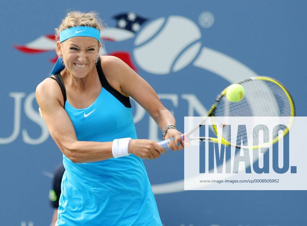 Victoria Azarenka of Belarus at the U.S. Open held at the National Tennis Center on September 3, 2011 in New York. - ZUMA