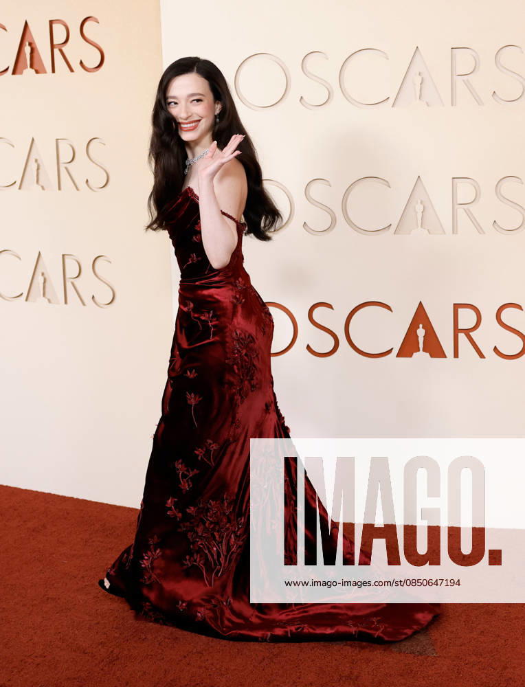 Mikey Madison attends the 98th Oscars on the red carpet for the 98th annual Academy Awards in the Hollywood section of Los Angeles on Sunday, March 15, 2026. Conan O Brien will host the Oscars for the second consecutive year. LAP20260315651 JOHNxANGELILLO