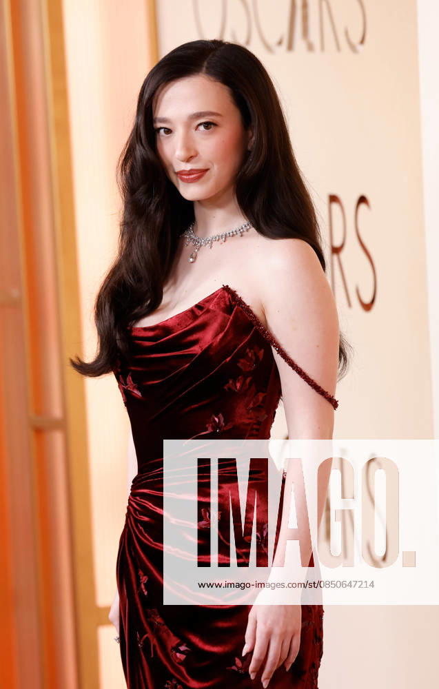 Mikey Madison attends the 98th Oscars on the red carpet for the 98th annual Academy Awards in the Hollywood section of Los Angeles on Sunday, March 15, 2026. Conan O Brien will host the Oscars for the second consecutive year. LAP20260315656 JOHNxANGELILLO