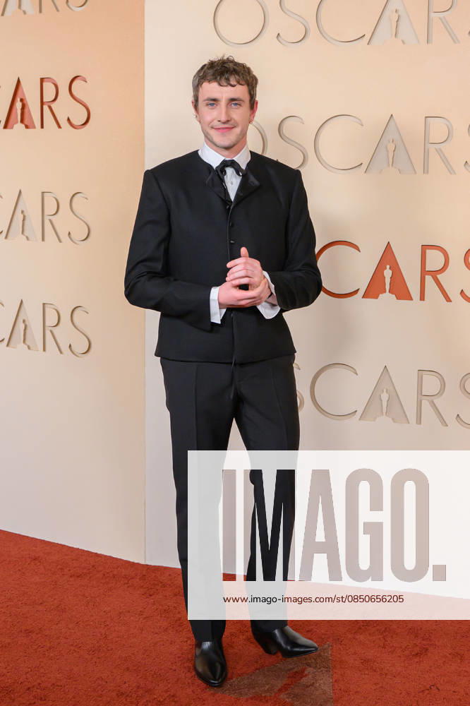 Paul Mescal at the red carpet of the 98th Annual Academy Awards on Sunday March 15, 2026 at the Dolby Theater in Hollywood, California. MARK HAMMOND BNS PI Hollywood USA - ZUMAp124 20260315_zaa_p124_151