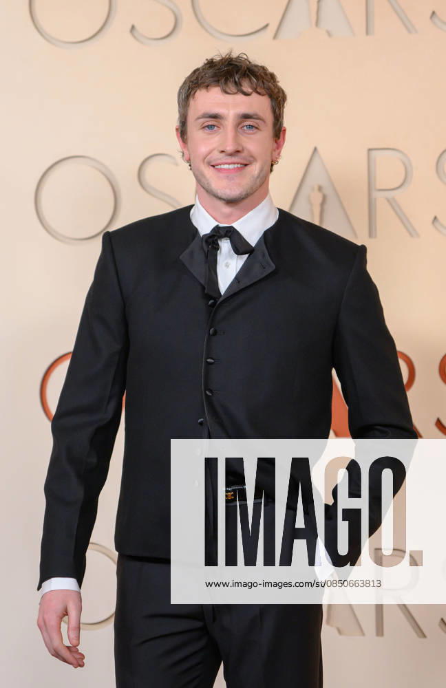 Paul Mescal at the red carpet of the 98th Annual Academy Awards on Sunday March 15, 2026 at the Dolby Theater in Hollywood, California. MARK HAMMOND BNS PI Hollywood USA - ZUMAp124 20260315_zaa_p124_244