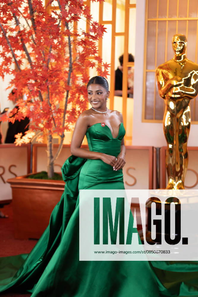 98th Oscars, Academy Awards Charithra Chandran arrives on the red carpet of the 98th Oscars at the Dolby Theatre at Ovation Hollywood on Sunday, March 15, 2026., Credit:LCY Avalon United States of America, CA, Hollywood, Dolby Theater