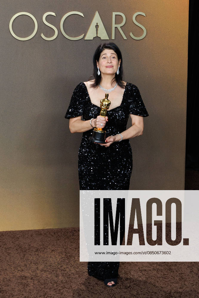 Cassandra Kulukundis, winner of the Best Casting award for â€oeOne Battle after Anotherâ€Â, poses in the press room of the 98th Annual Academy Awards on Sunday March 15, 2026 at the Dolby Theater in Hollywood, California. PRENSA INTERNACIONAL Hollywood USA - ZUMAp124 20260315_zaa_p124_313