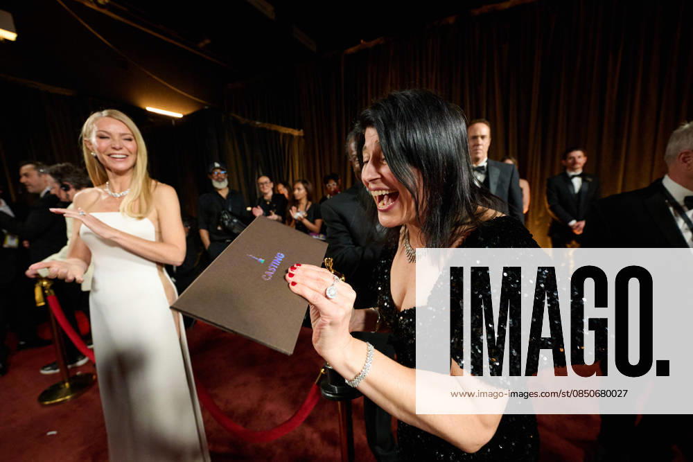 Cassandra Kulukundis poses backstage with the Oscar® for Casting during the 98th Oscars® at Dolby® Theatre at Ovation Hollywood on Sunday, March 15, 2026. Los Angeles CA USA 350081172PLX