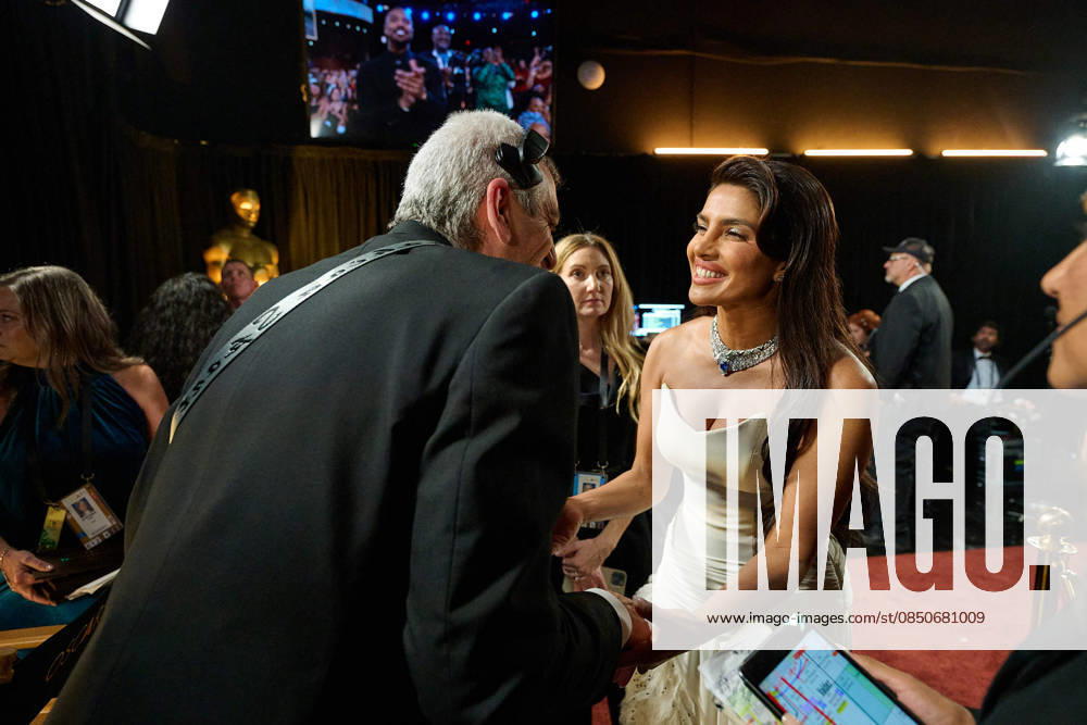 Priyanka Chopra backstage during the 98th Oscars® at Dolby® Theatre at Ovation Hollywood on Sunday, March 15, 2026. Los Angeles CA USA 350081282PLX