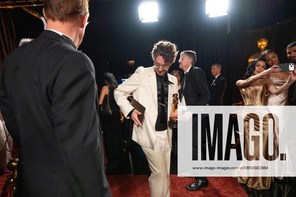 David Borenstein backstage after winning the OscarÂ® for Documentary Feature Film during the live ABC Telecast of the 98th OscarsÂ® at DolbyÂ® Theatre at Ovation Hollywood on Sunday, March 15, 2026. Los Angeles CA USA 350081333PLX