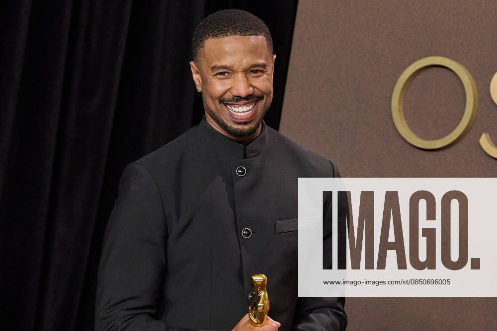 98th Oscars, Academy Awards Michael B. Jordan accepts the Oscar for Actor in a Leading Role during the live ABC Telecast of the 98th Oscars at the Dolby Theatre at Ovation Hollywood on Sunday, March 15, 2026., Credit:LCY Avalon United States of America, CA, Hollywood, Dolby Theater