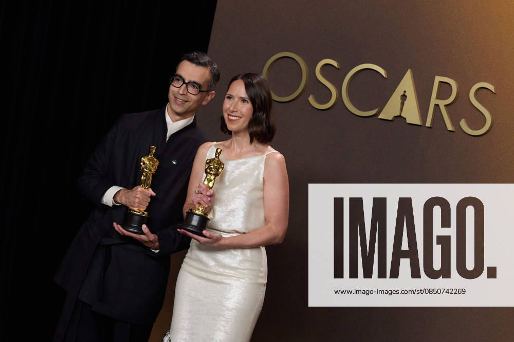 Alexandre Singh and Natalie Musteata pose backstage during the live 98th Oscars® at the Dolby Theatre at Ovation Hollywood in Los Angeles, CA, on Sunday, March 15, 2026. Los Angeles CA USA 350081379PLX