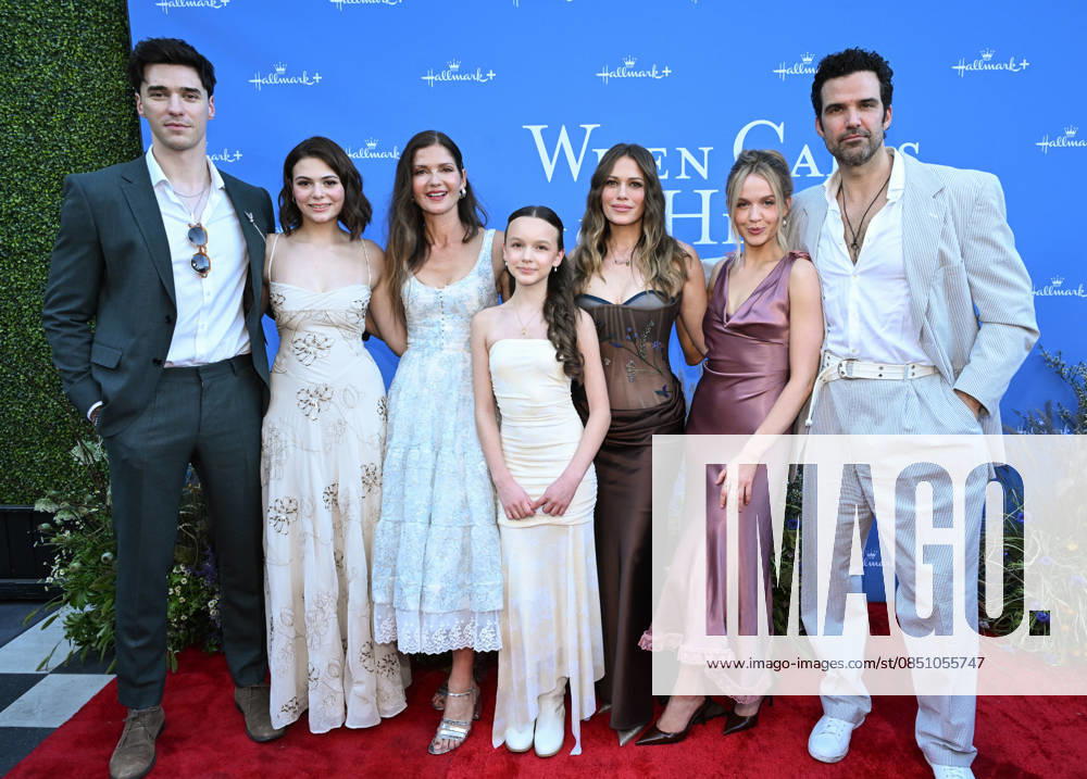˜When Calls the Heart and ˜Hope Valley: 1874 Celebration Lachlan Quarmby, Maria March, Jill Hennessy, Mila Morgan, Bethany Joy Lenz, Roan Curtis and Benjamin Ayres arriving to ˜When Calls the Heart and ˜Hope Valley: 1874 Celebration at The Sun Rose on March 18, 2026 in West Hollywood, CA. West Hollywood The Sun Rose California USA