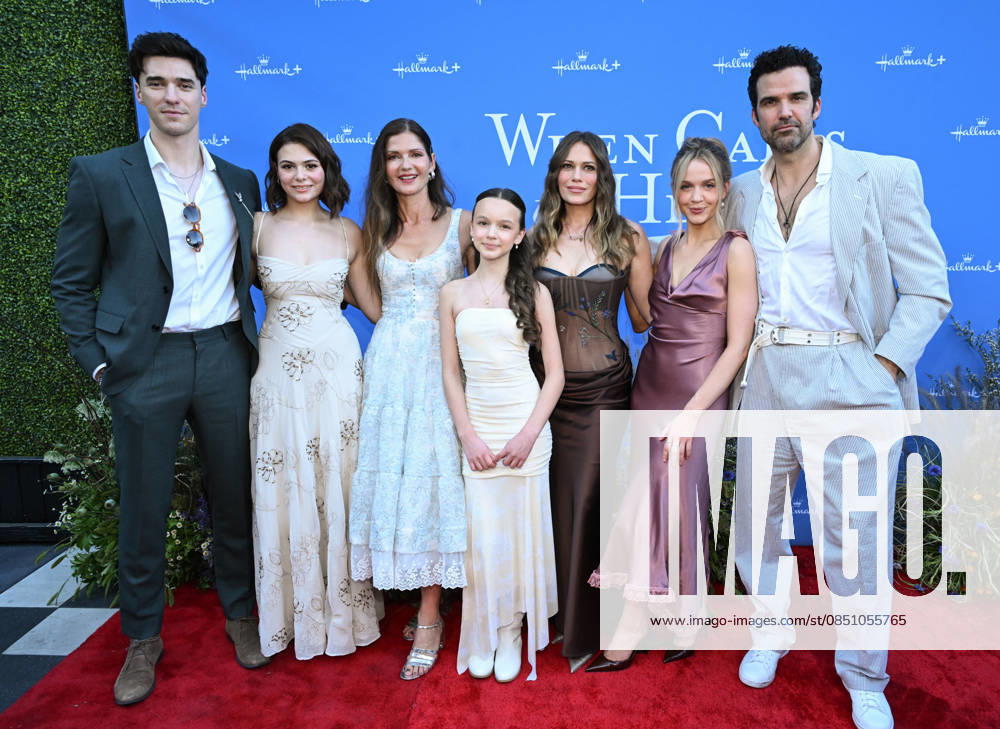 ˜When Calls the Heart and ˜Hope Valley: 1874 Celebration Lachlan Quarmby, Maria March, Jill Hennessy, Mila Morgan, Bethany Joy Lenz, Roan Curtis and Benjamin Ayres arriving to ˜When Calls the Heart and ˜Hope Valley: 1874 Celebration at The Sun Rose on March 18, 2026 in West Hollywood, CA. West Hollywood The Sun Rose California USA