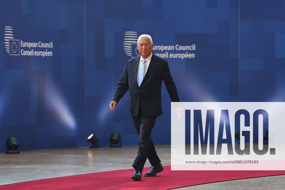 Brüssel, Belgien, 19.03.2026: Europa-Gebäude: EU-Gipfel: António Costa, Präsident des Europäischen Rates, bei der Ankunft