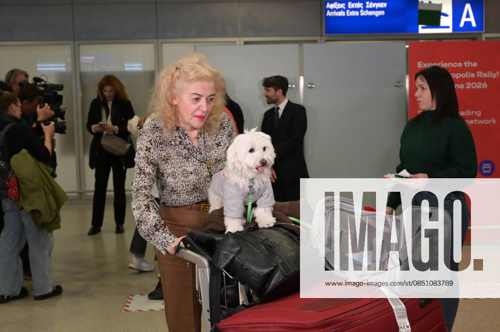 Repatriation Flight From Abu Dhabi Carrying Greeks And Their Pets Arrives In Athens A passenger on board a repatriation flight from Abu Dhabi arrives with her dog at Athens International Airport, Greece, on March 18, 2026. This special Aegean Airlines flight is organized by the Greek government to bring home 101 Greek nationals residing in the United Arab Emirates, along with their pets, due to wider disruptions in the area involving Iran. Athens Greece