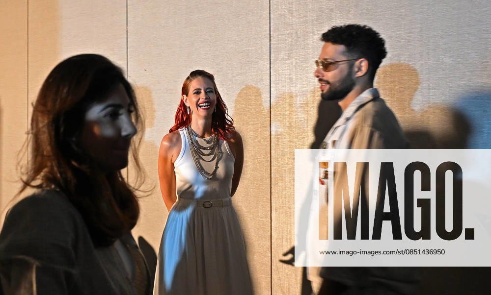 Bollywood actress Kalki Koechlin (c) smiles backstage before she goes on the runway on the last day of Lakme Fashion Week (LFW) in Mumbai. Mumbai India - ZUMAs197 20260322_aaa_s197_419