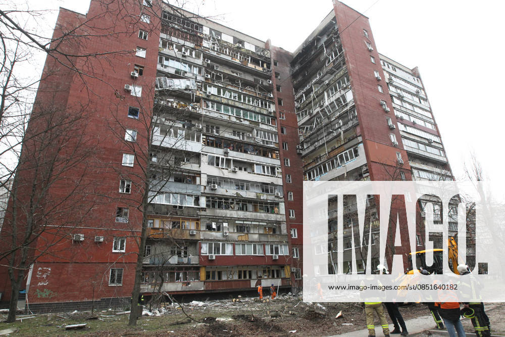 A 14-storey apartment block is damaged by a Russian drone strike in Dnipro, Ukraine, March 24, 2026. Russian forces attacked the eastern Ukrainian city with strike drones. At least 13 people were injured, including two girls aged 12 and nine, and a one-and-a-half-year-old boy. (Photo by Mykola Miakshykov Ukrinform) Russian army attacks apartment block with drone in Dnipro